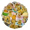 Wrapables Waterproof Vinyl Stickers for Water Bottles, Laptop, Phones, Skateboards, Decals for Teens, 100pcs Capybaras